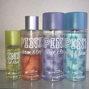 PINK body sprays!